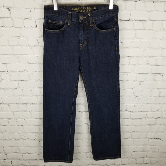 AMERICAN EAGLE | Original Straight dark wash jeans - Picture 2 of 8